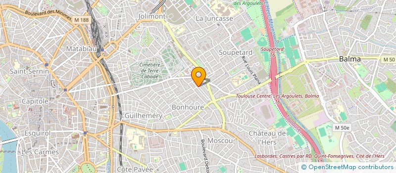 localisation de l'entreprise MADAME SOLVEJG POLLET à TOULOUSE