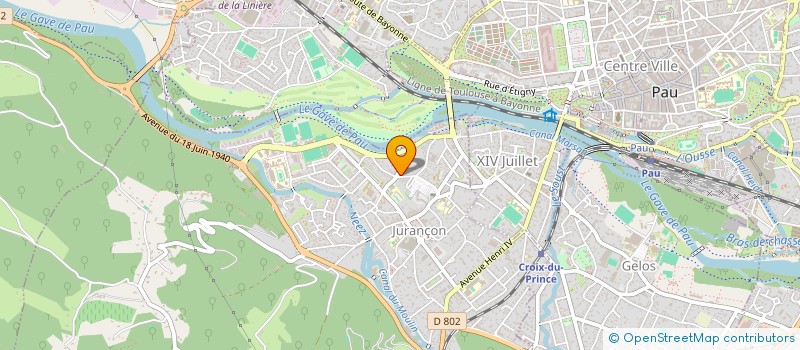 localisation de l'entreprise MADAME SOLWEIG HOUZAY  JURANCON