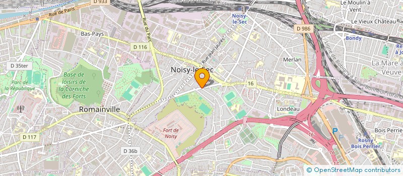 localisation de l'entreprise MADAME SOLWEIG MARTZ à NOISY-LE-SEC