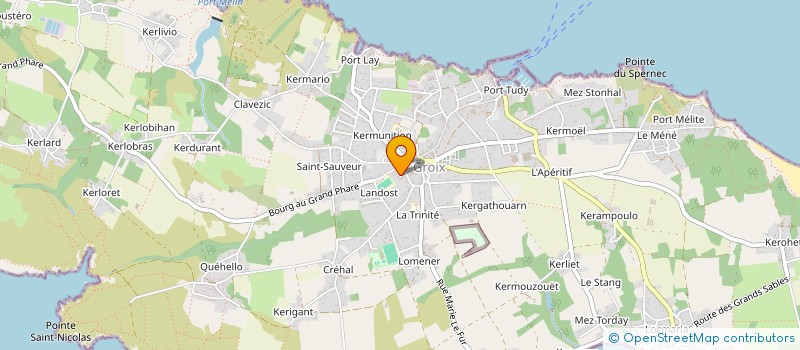 localisation de l'entreprise MADAME SOLWEIG YVON  GROIX