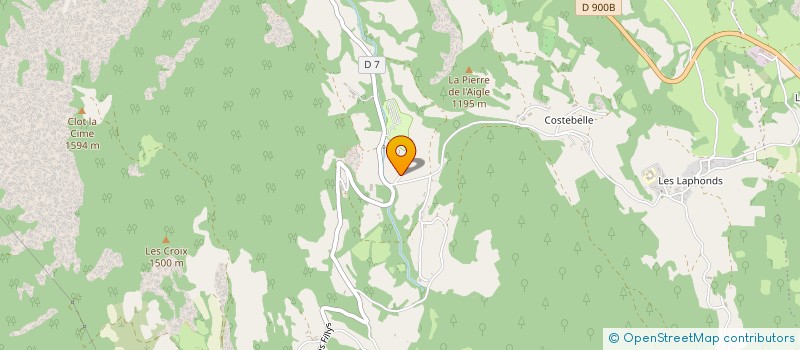 localisation de l'entreprise MADAME SOLY FINO  UBAYE-SERRE-PONCON