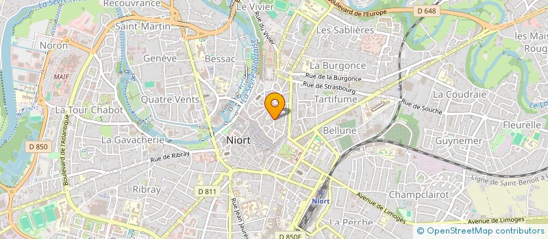 localisation de l'entreprise MADAME SOMA KINI à NIORT
