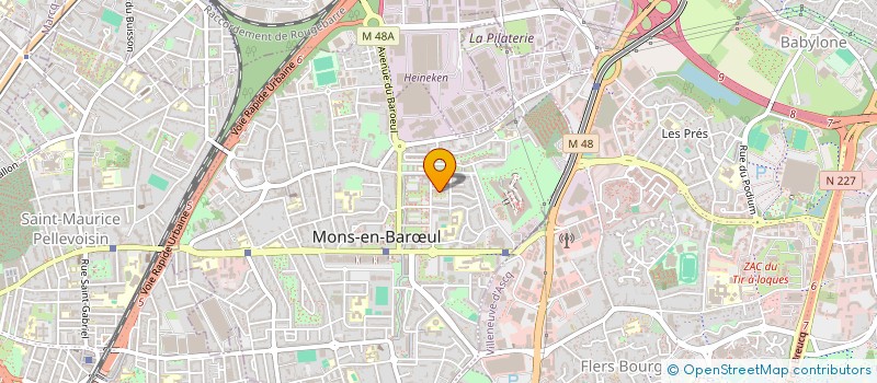 localisation de l'entreprise MADAME SOMALIE SOR  MONS-EN-BARUL