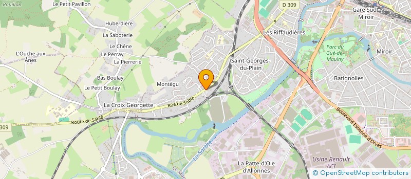 localisation de l'entreprise MADAME SOMAYEH IRAJI  LE MANS