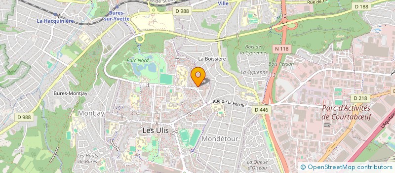localisation de l'entreprise MADAME SOMIA MENASRA à LES ULIS