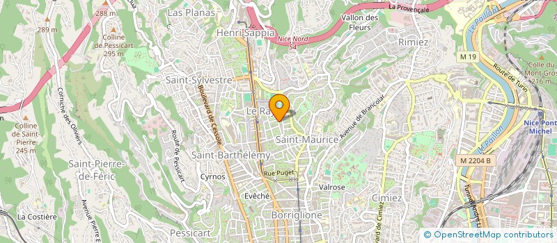 localisation de l'entreprise MADAME SOMJAI SUENOUM à NICE
