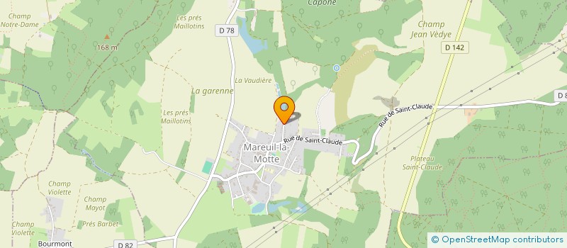 localisation de l'entreprise MADAME SOMONY CHHOEUNG  MAREUIL-LA-MOTTE