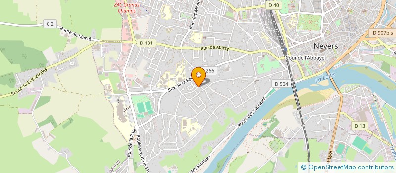 localisation de l'entreprise MADAME SONA SIMONYAN à NEVERS