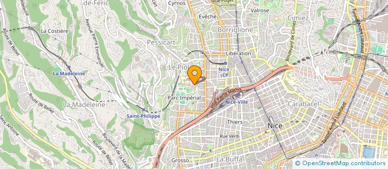 localisation de l'entreprise MADAME SONALE MARTINS DOS SANTOS  NICE