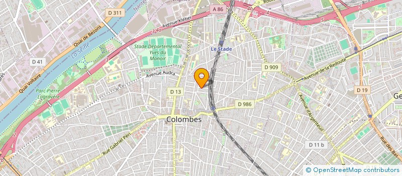 localisation de l'entreprise MADAME SONAY OZKAN à COLOMBES