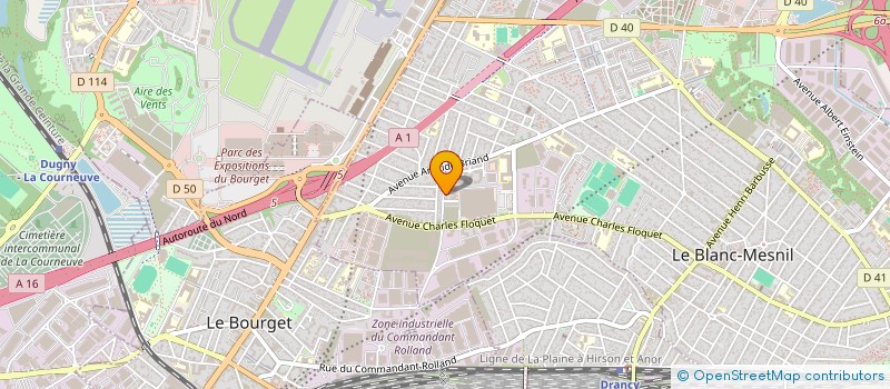 localisation de l'entreprise MADAME SONDES BOUBAYA à LE BLANC-MESNIL