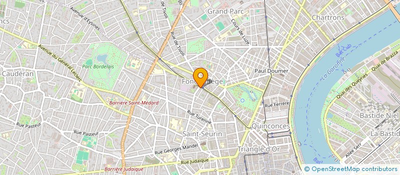 localisation de l'entreprise MADAME SONDES OUECHANI à BORDEAUX