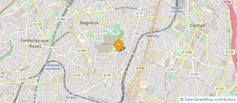localisation de l'entreprise MADAME SONDES TRABELSI à BAGNEUX