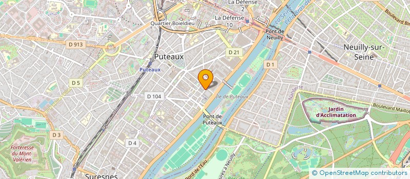 localisation de l'entreprise MADAME SONDRA STRIMBEI  PUTEAUX