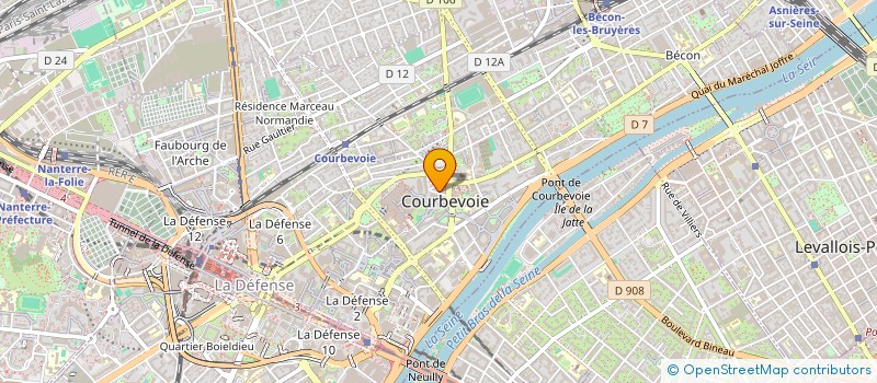 localisation de l'entreprise MADAME SONG YEE YUK à COURBEVOIE