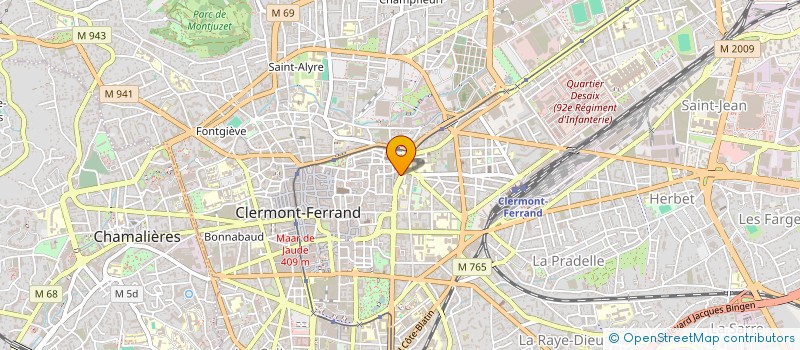 localisation de l'entreprise MADAME SONI CHOWDHARY  CLERMONT-FERRAND