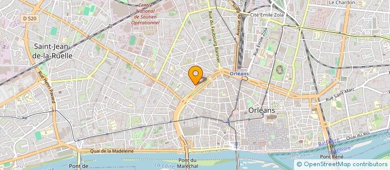 localisation de l'entreprise MADAME SONIA ABREU ANTUNES  ORLEANS