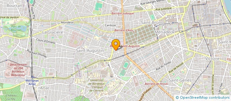 localisation de l'entreprise MADAME SONIA AGUERRE  BORDEAUX