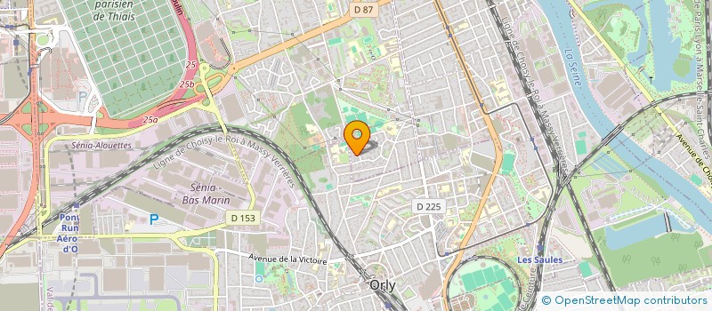 localisation de l'entreprise MADAME SONIA AISSOU  THIAIS