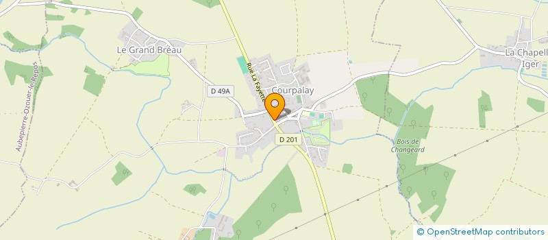 localisation de l'entreprise MADAME SONIA ALEXANDRE  COURPALAY