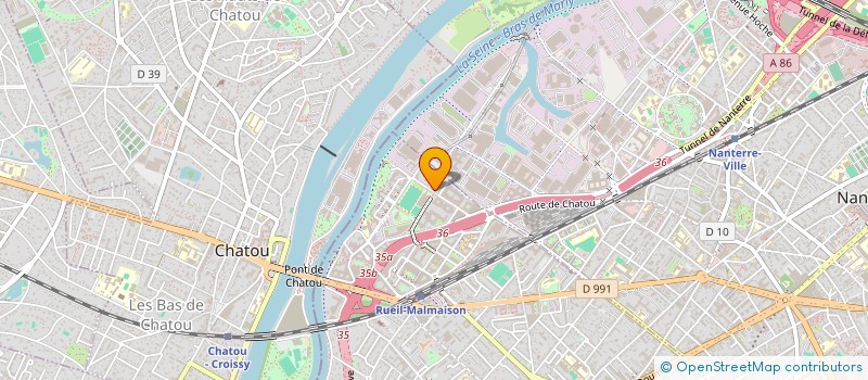 localisation de l'entreprise MADAME SONIA ALILAT à RUEIL-MALMAISON