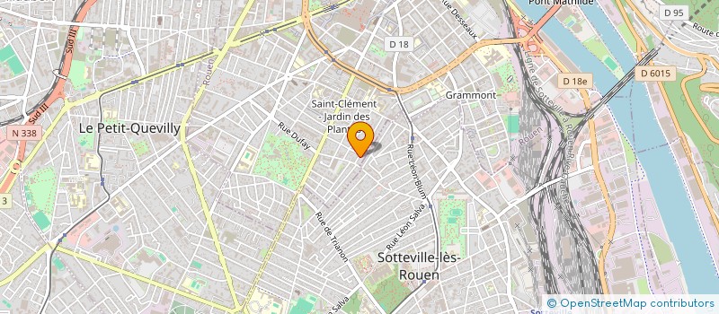 localisation de l'entreprise MADAME SONIA ALVES FERREIRA  ROUEN