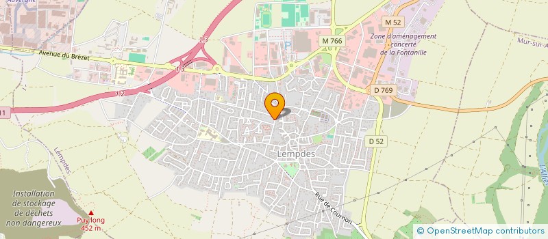 localisation de l'entreprise MADAME SONIA AMARA  LEMPDES