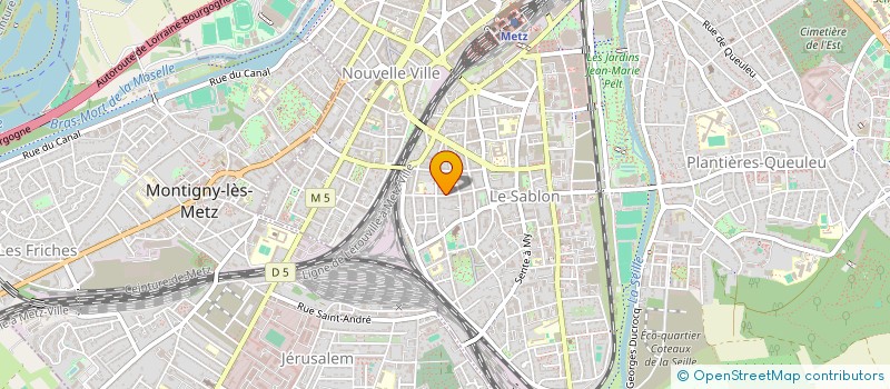 localisation de l'entreprise MADAME SONIA ANDRIANNE  METZ