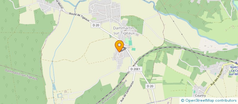 localisation de l'entreprise MADAME SONIA ATROUNE  DAMMARTIN-SUR-TIGEAUX