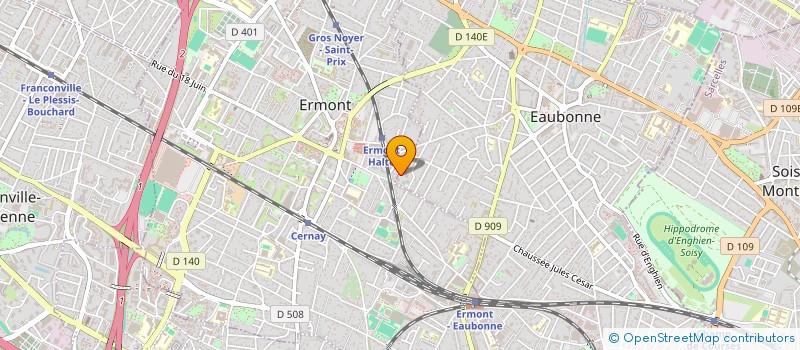 localisation de l'entreprise MADAME SONIA ATTANVI ADJOSS AKPLOGAN HODONOU à EAUBONNE