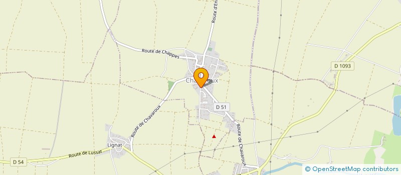 localisation de l'entreprise MADAME SONIA AUSTRUY  CHAVAROUX