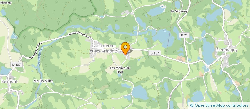 localisation de l'entreprise MADAME SONIA AZA  LA LANTERNE-ET-LES-ARMONTS