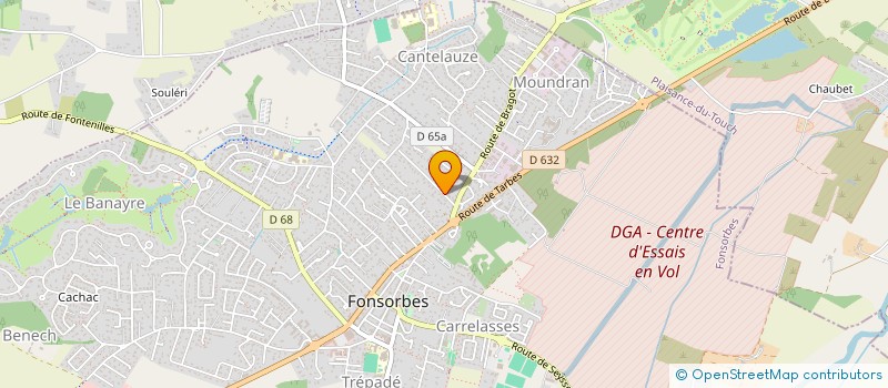 localisation de l'entreprise MADAME SONIA BALTI  FONSORBES