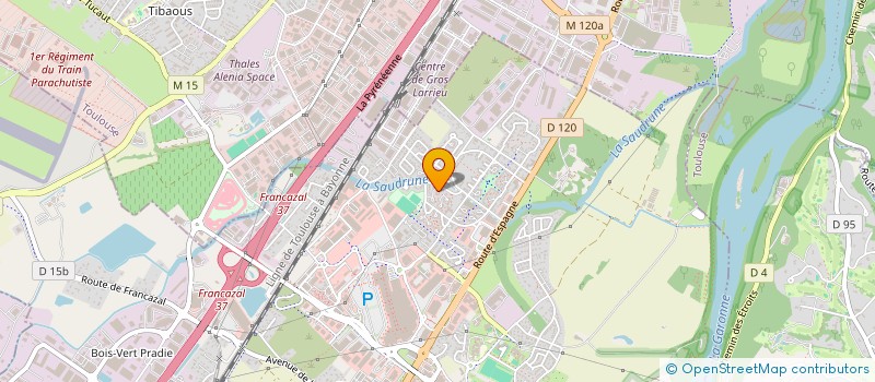 localisation de l'entreprise MADAME SONIA BARBASTE  PORTET SUR GARONNE