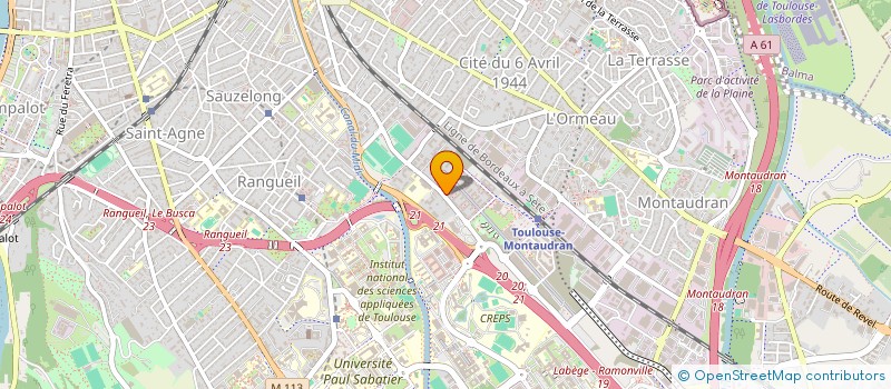 localisation de l'entreprise MADAME SONIA BARROT à TOULOUSE