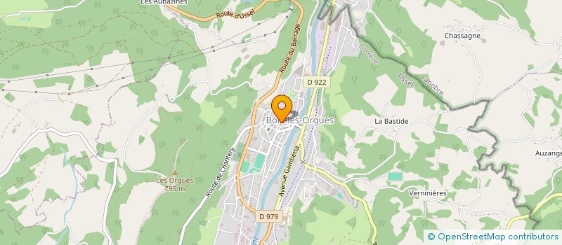 localisation de l'entreprise MADAME SONIA BATTUT  BORT-LES-ORGUES