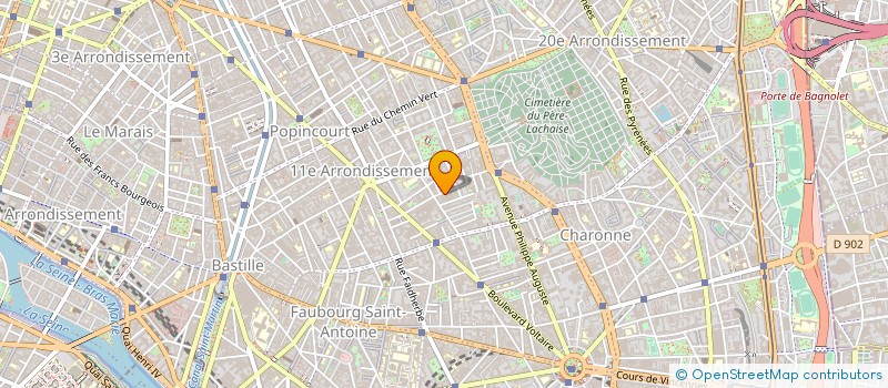 localisation de l'entreprise MADAME SONIA BEBANE  PARIS