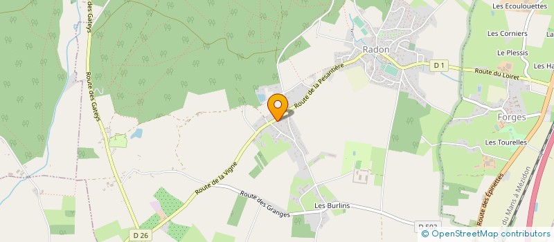 localisation de l'entreprise MADAME SONIA BELLIARD à ECOUVES