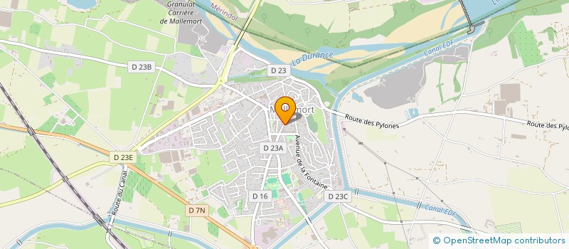 localisation de l'entreprise MADAME SONIA BELZER  MALLEMORT