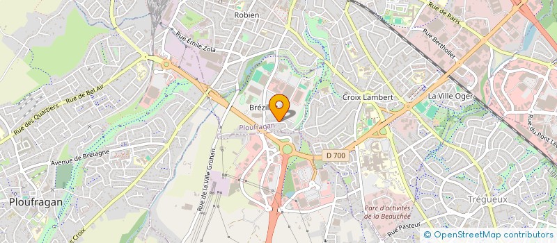 localisation de l'entreprise MADAME SONIA BEN ABADA  PLOUFRAGAN