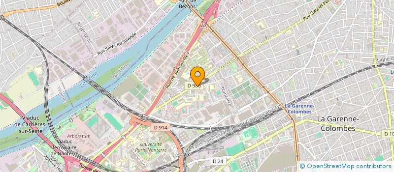 localisation de l'entreprise MADAME SONIA BEN MHENNI  BOBIGNY