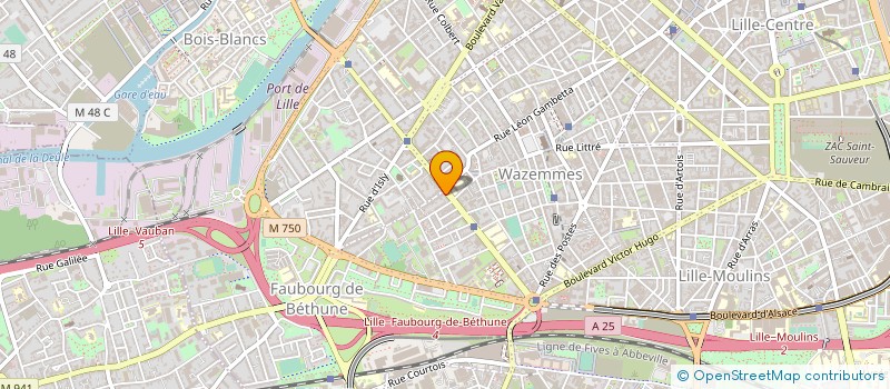 localisation de l'entreprise MADAME SONIA BENABDALLAH à LILLE