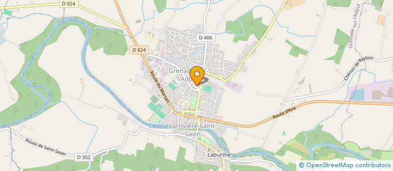 localisation de l'entreprise MADAME SONIA BENDRIES à GRENADE-SUR-L'ADOUR