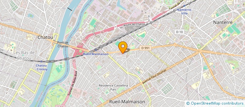localisation de l'entreprise MADAME SONIA BENNOUR à RUEIL-MALMAISON