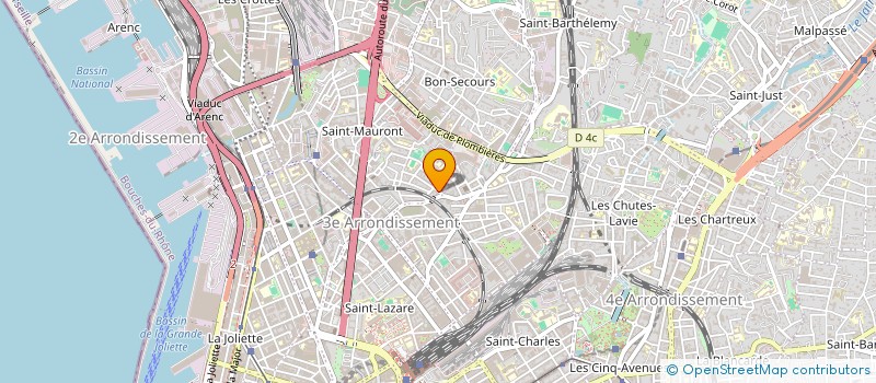 localisation de l'entreprise MADAME SONIA BENSAAD à MARSEILLE