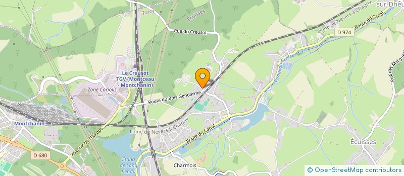 localisation de l'entreprise MADAME SONIA BERARD  ECUISSES