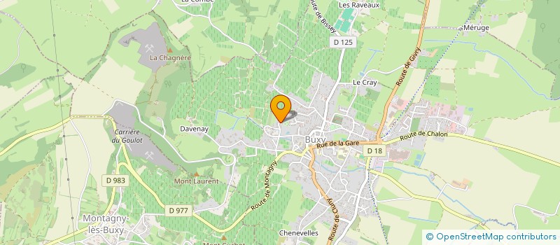 localisation de l'entreprise MADAME SONIA BERGER  BUXY