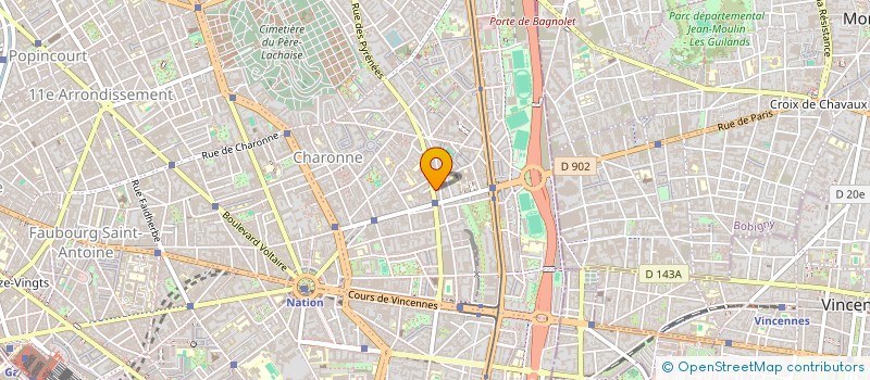 localisation de l'entreprise MADAME SONIA BERNARD  PARIS