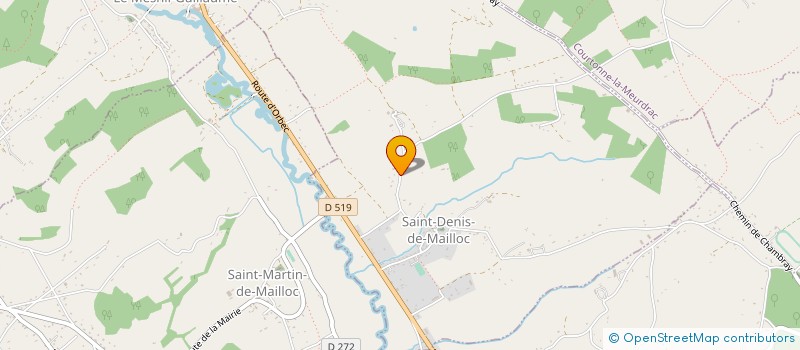 localisation de l'entreprise MADAME SONIA BERNARD  SAINT-DENIS-DE-MAILLOC