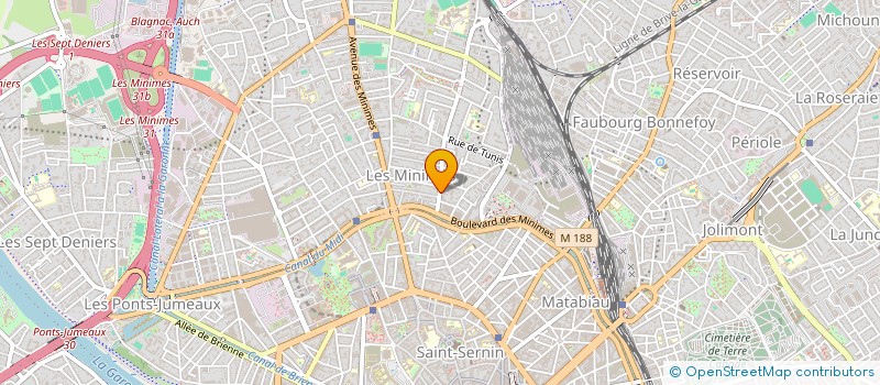 localisation de l'entreprise MADAME SONIA BERTHALON à TOULOUSE